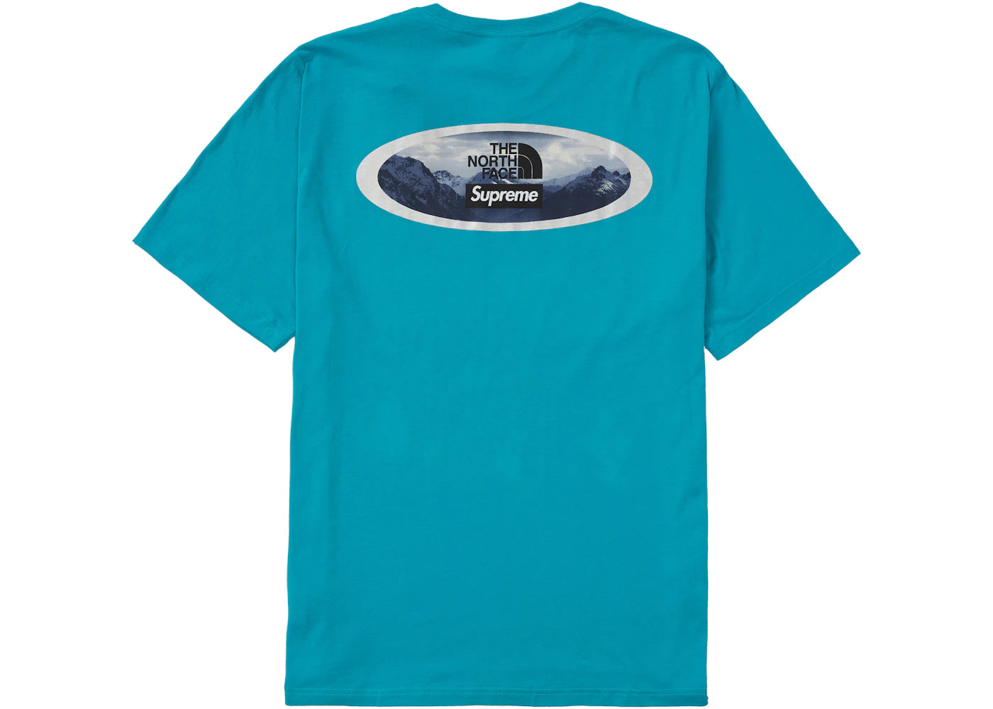 Supreme The North Face Mountains Tee Teal