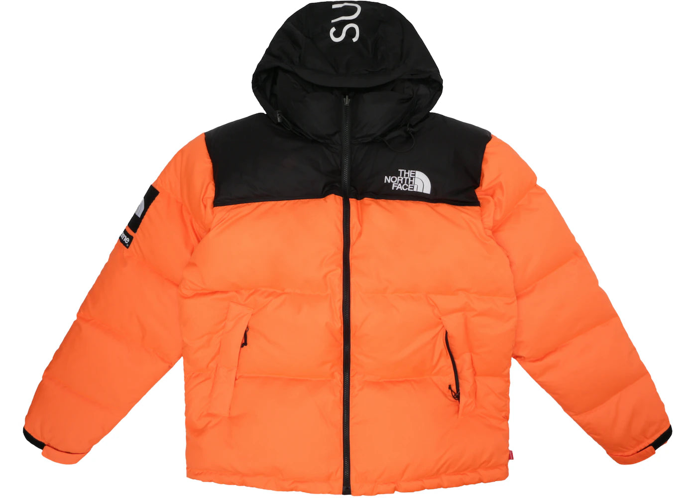 Supreme The North Face Nuptse Orange