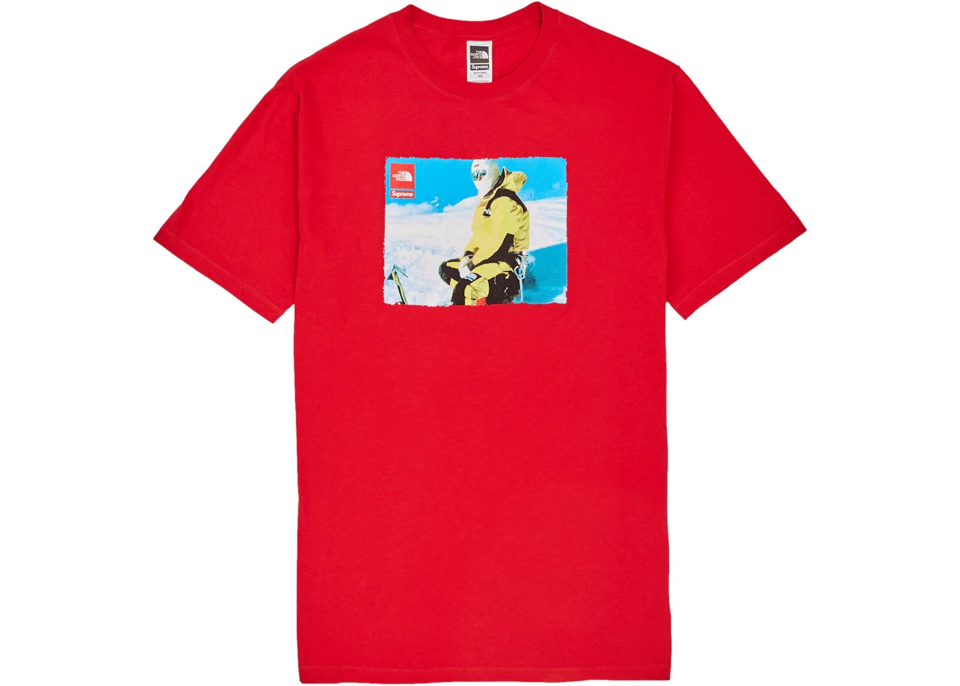 Supreme The North Face Photo Tee Red