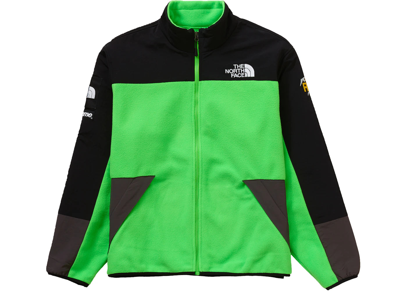 Supreme The North Face RTG Fleece Jacket Bright Green