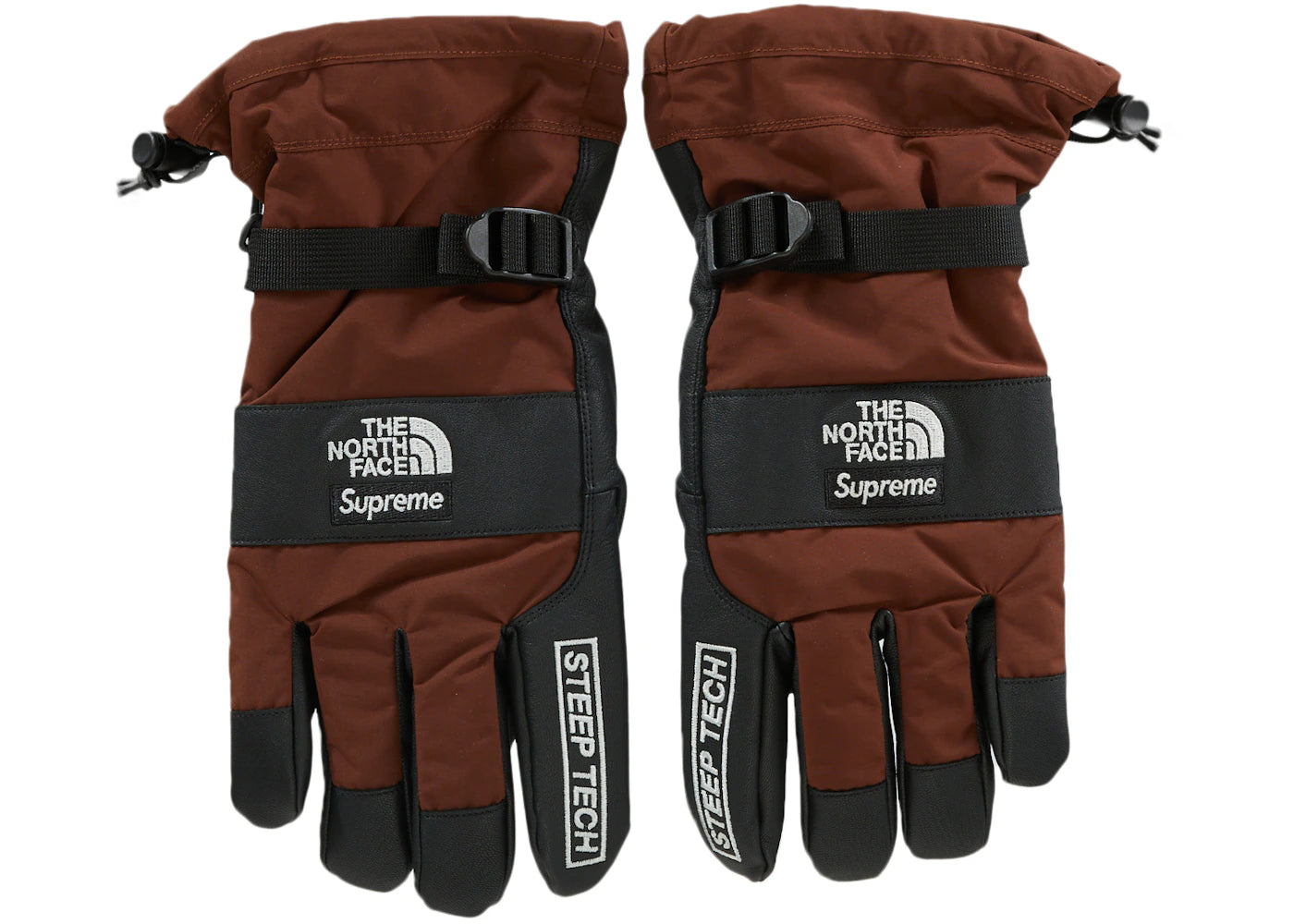 Supreme The North Face Steep Tech Gloves Brown