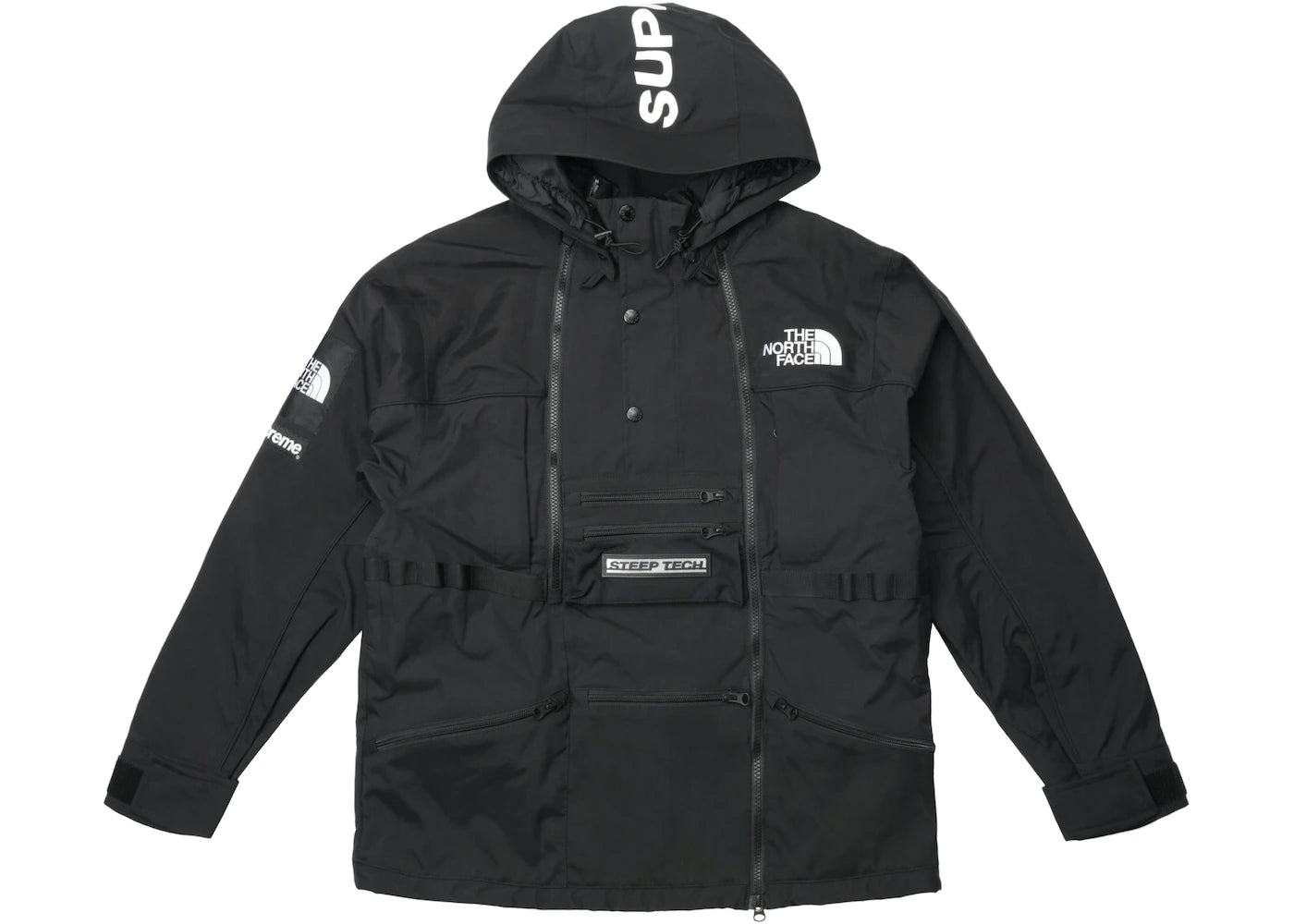 Supreme The North Face Steep Tech Hooded Jacket Black