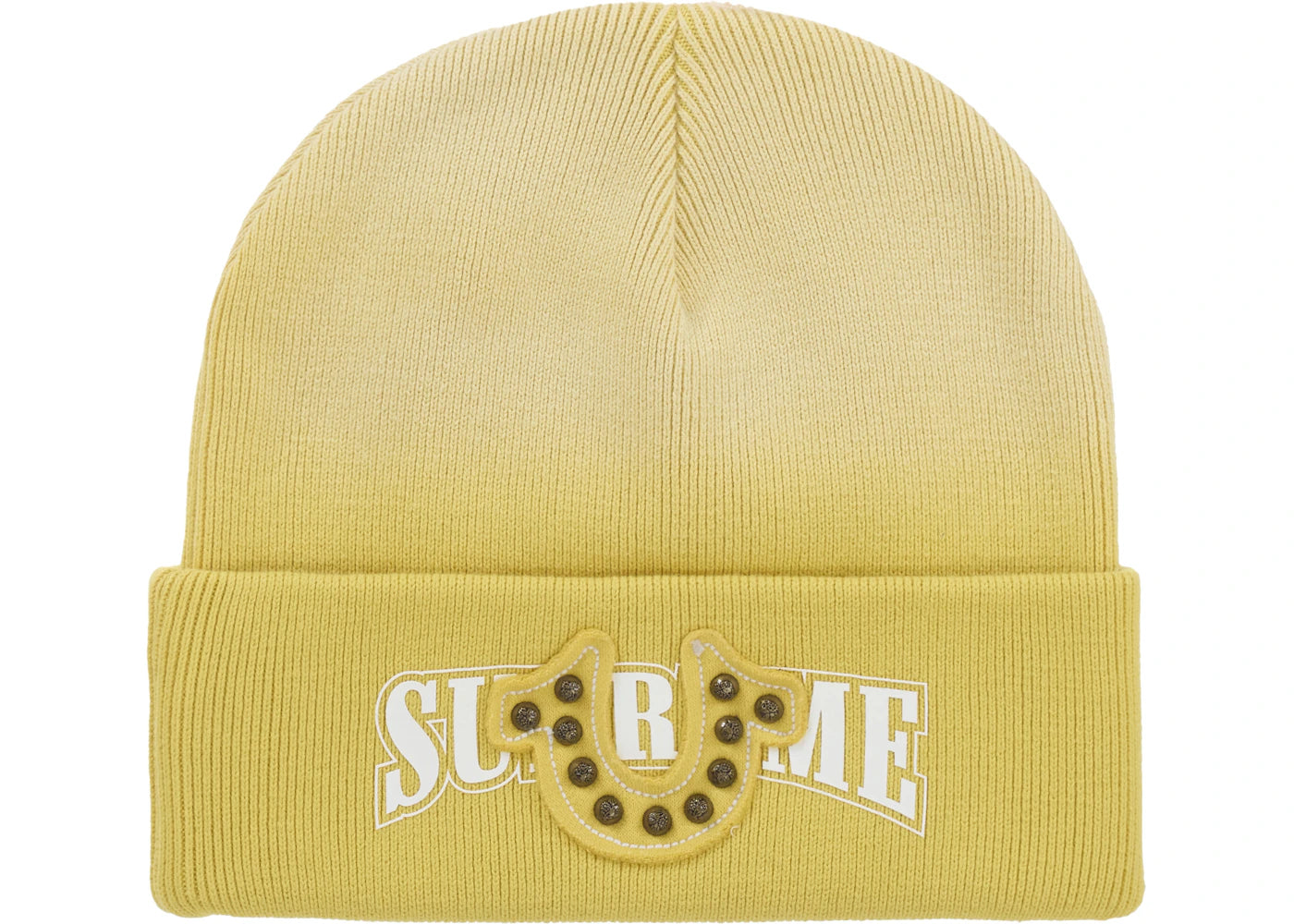 Supreme True Religion Beanie (FW25) Yellow