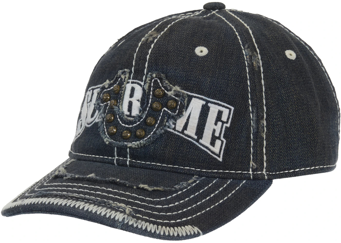 Supreme True Religion Mesh Back 6-Panel Grey