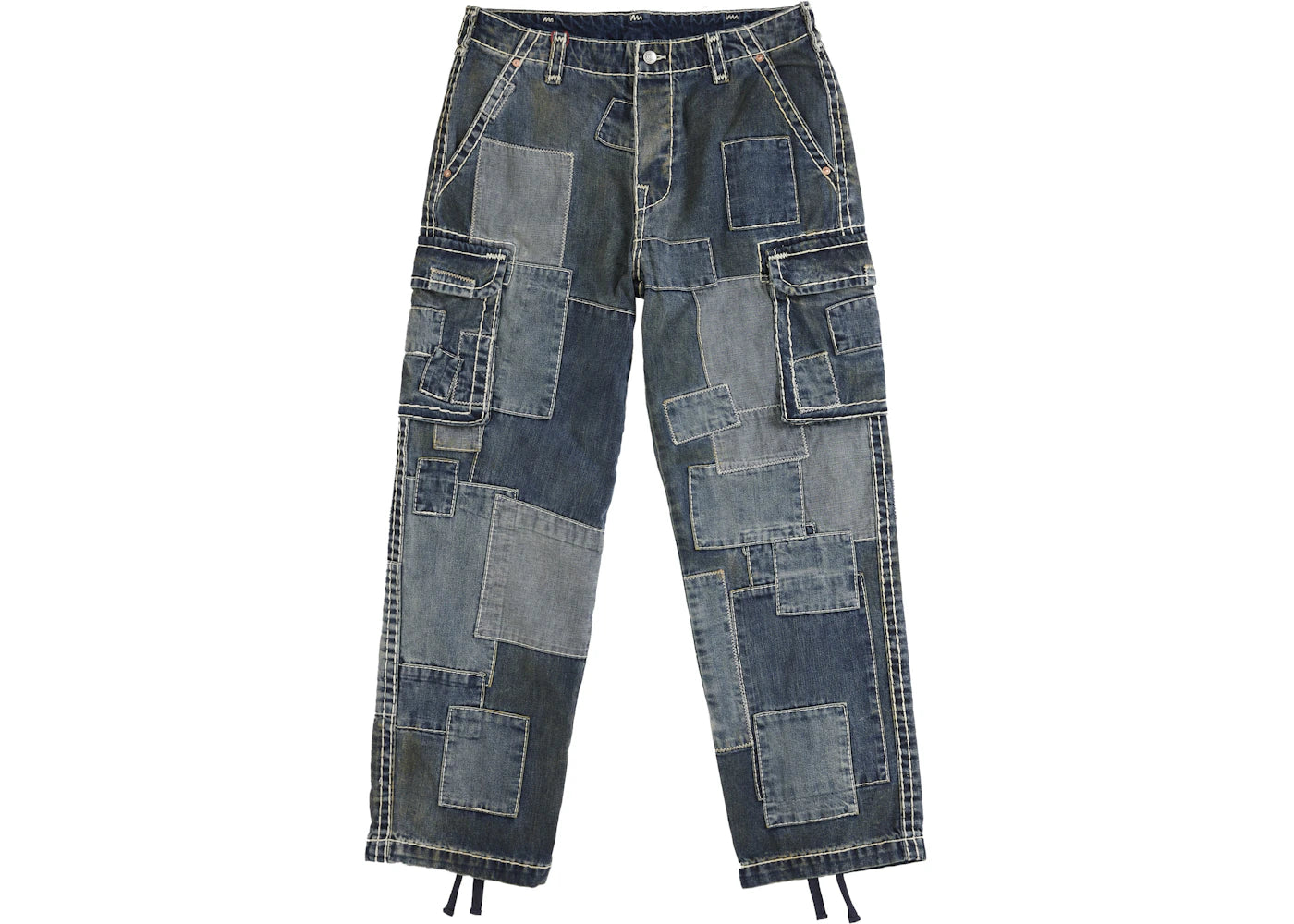 Supreme True Religion Patchwork Cargo Pant Denim