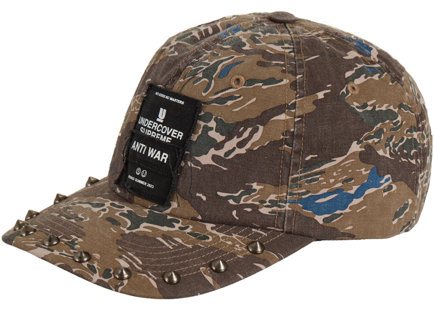 Supreme UNDERCOVER Studded 6-Panel Brown Camo