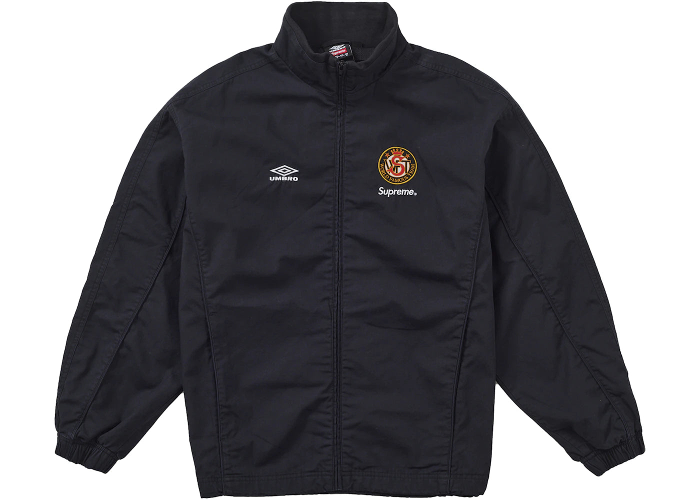 Supreme Umbro Cotton Ripstop Track Jacket (SS26) Black