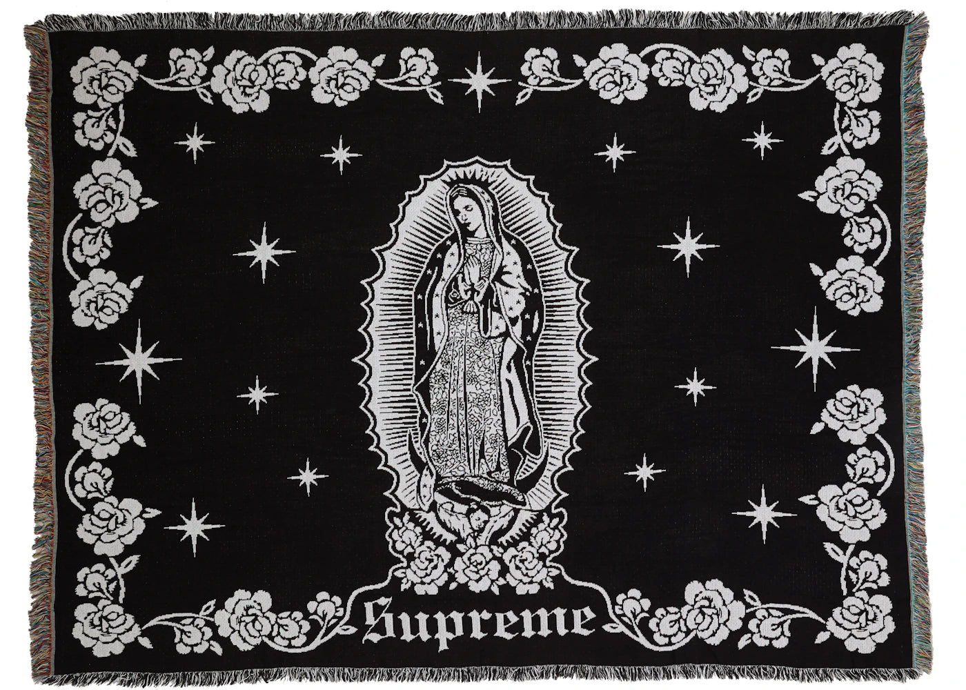 Supreme Virgin Mary Blanket Black