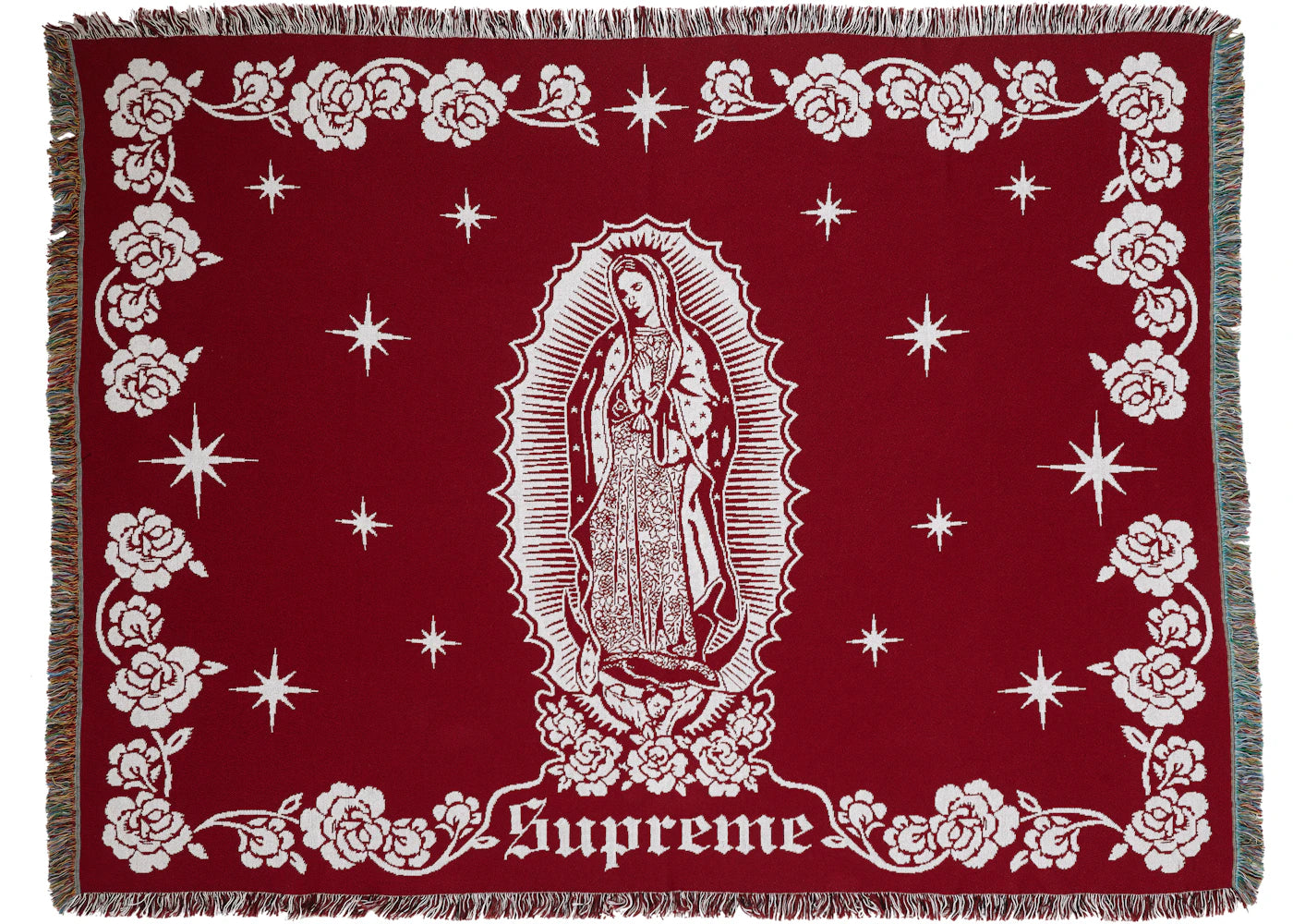 Supreme Virgin Mary Blanket Red