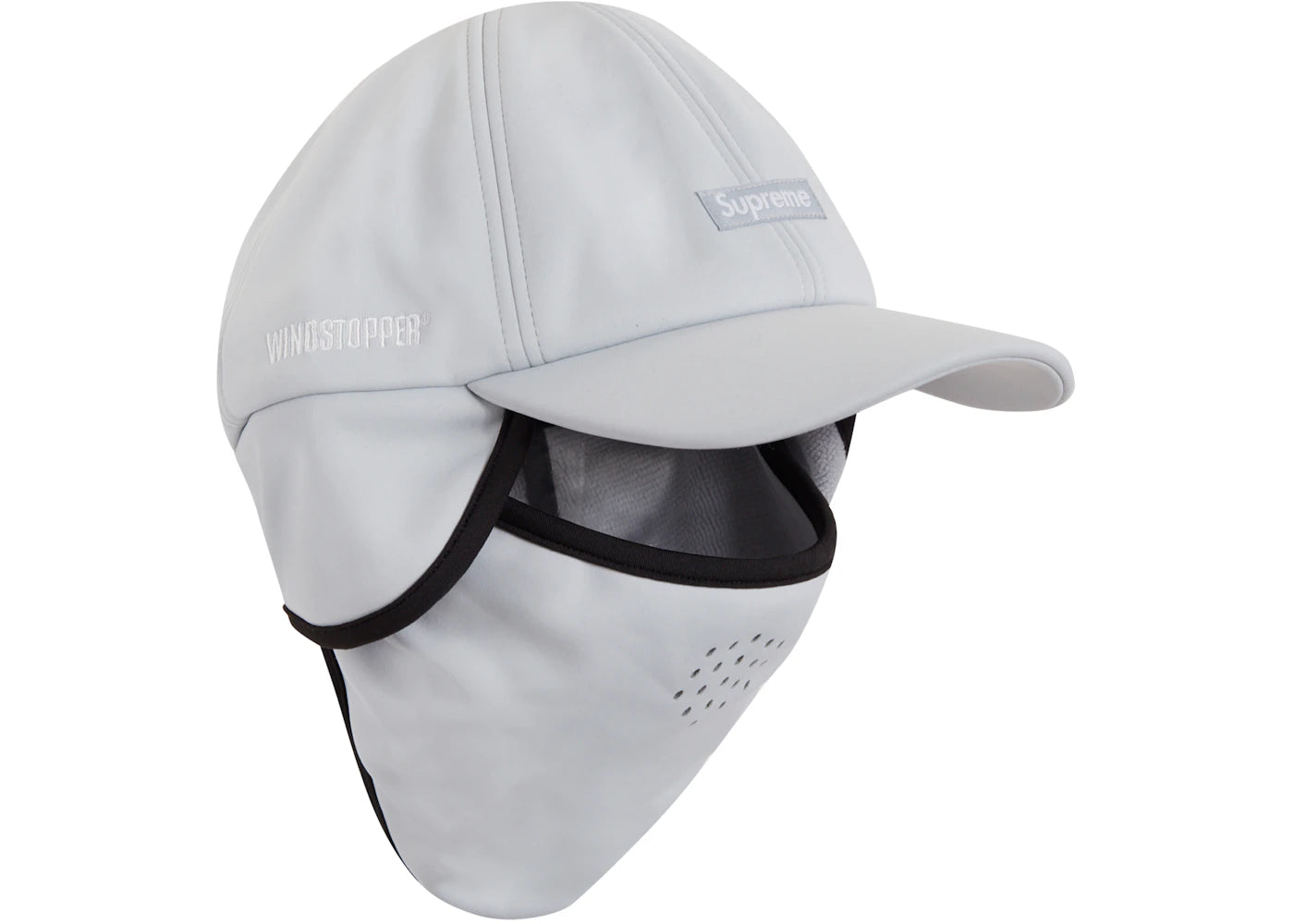 Supreme WINDSTOPPER Facemask 6-Panel Light Grey