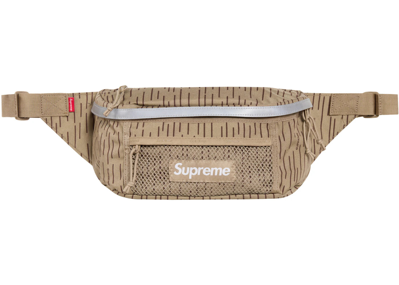Supreme Waist Bag (FW24) Tan Raindrop