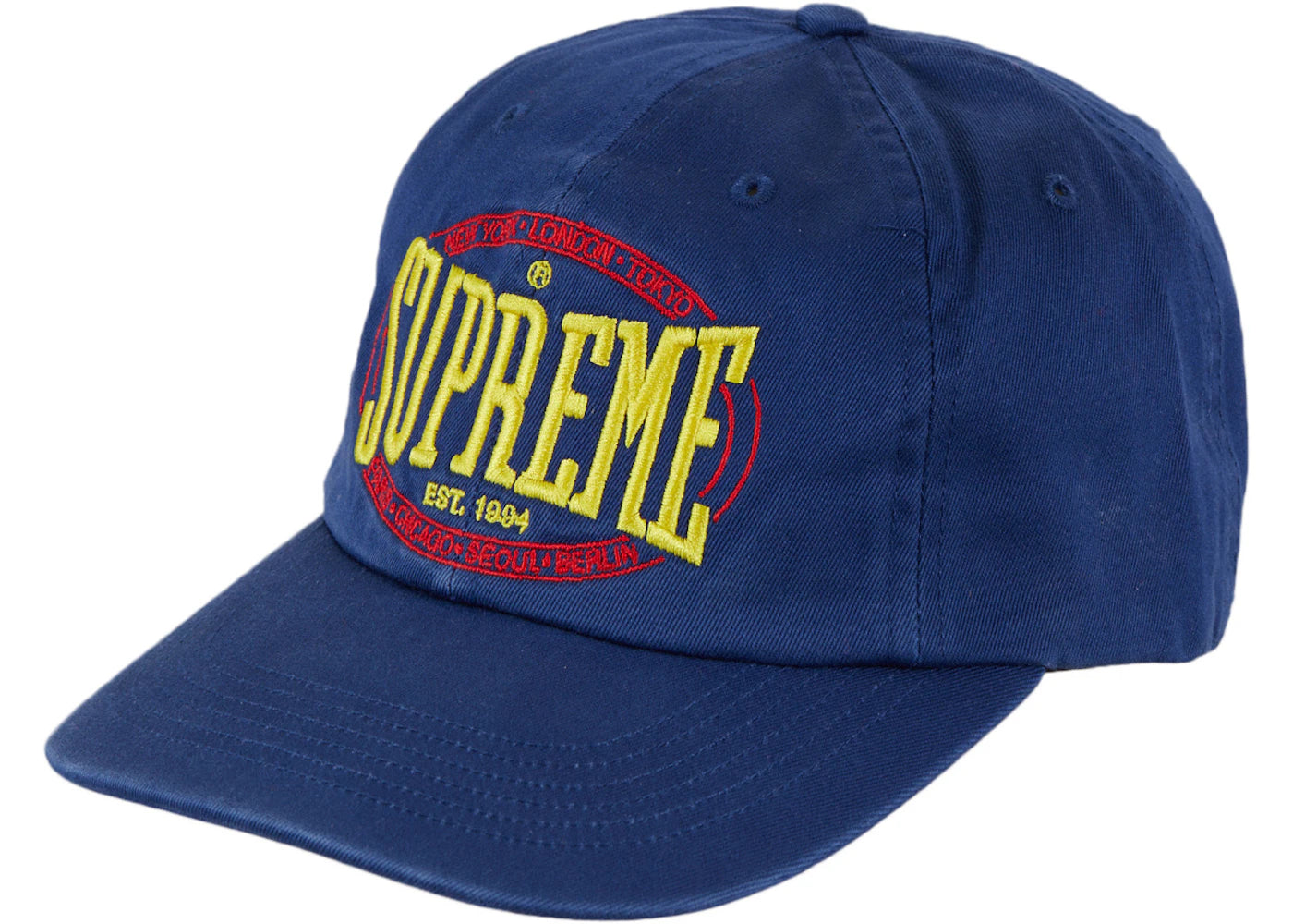 Supreme Warm Up 6-Panel Navy