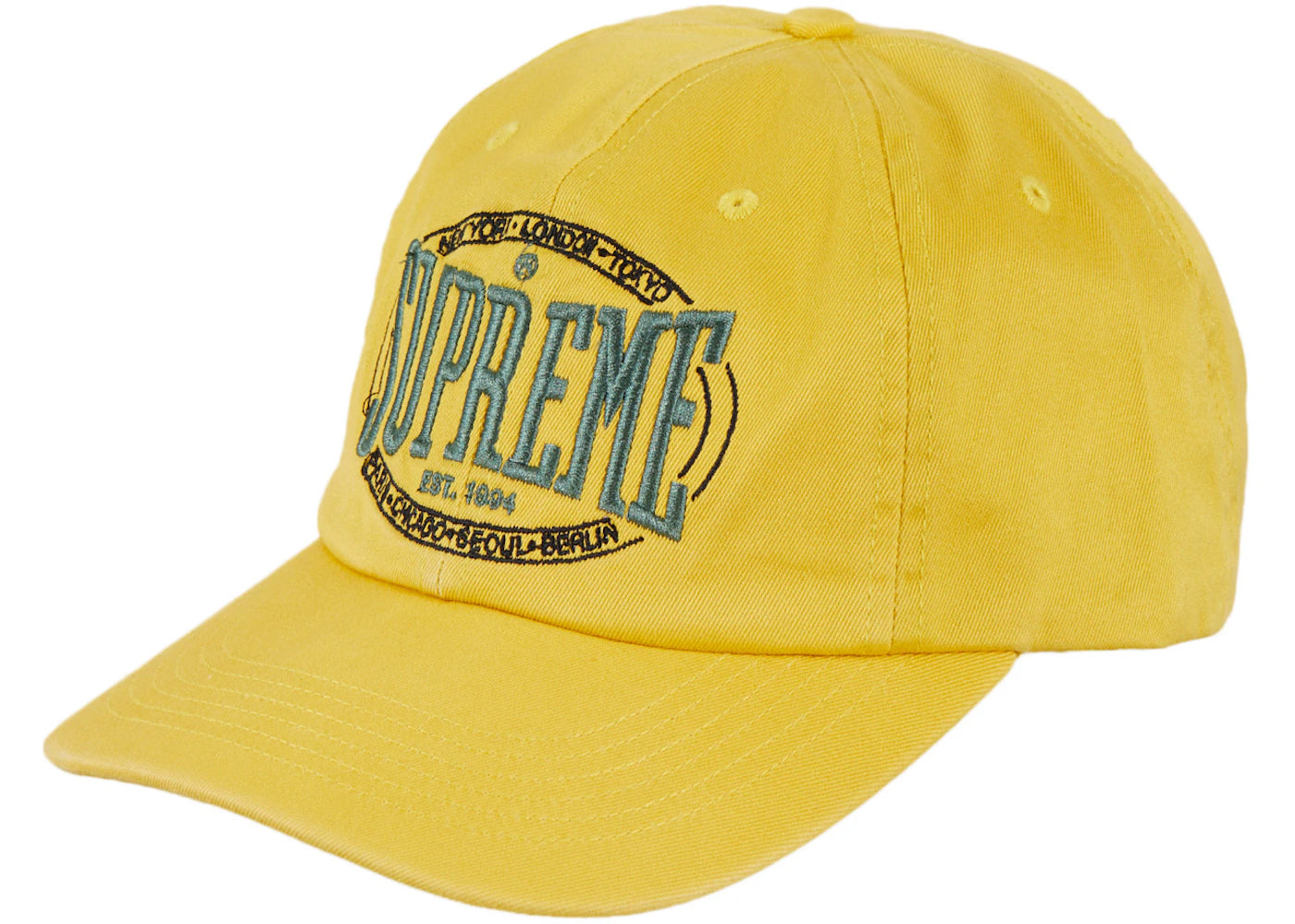 Supreme Warm Up 6-Panel Yellow