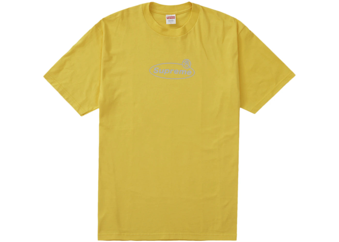 Supreme Warning Tee Yellow