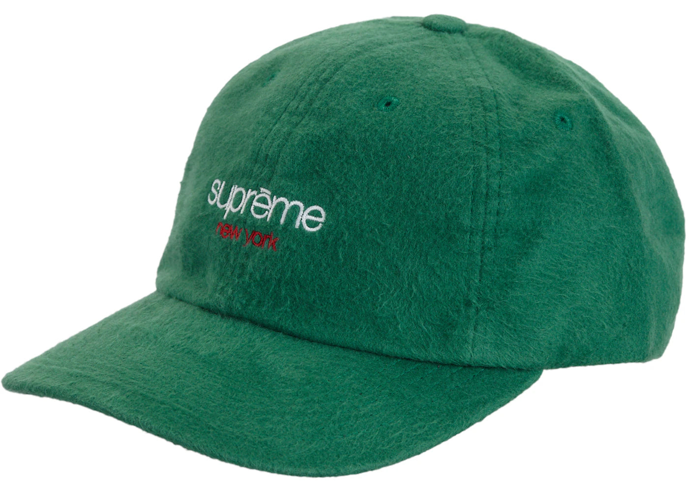 Supreme Washed Flannel 6-Panel Green