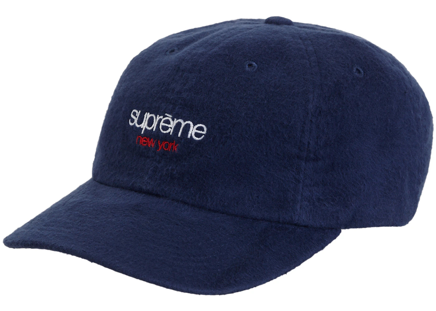 Supreme Washed Flannel 6-Panel Navy