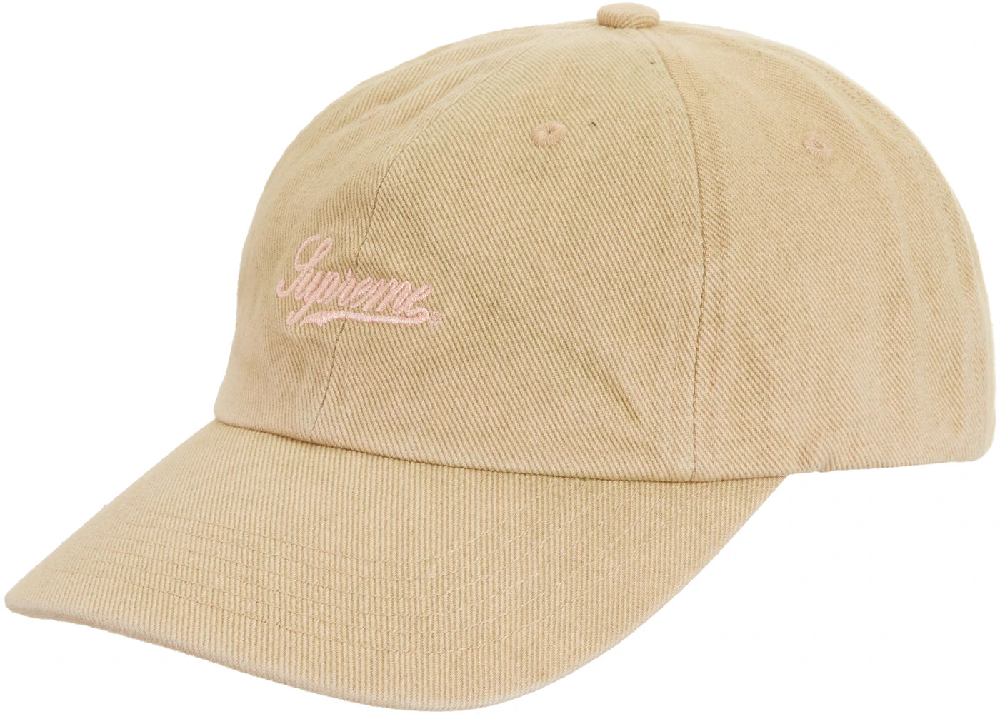 Supreme Washed Twill 6-Panel Tan