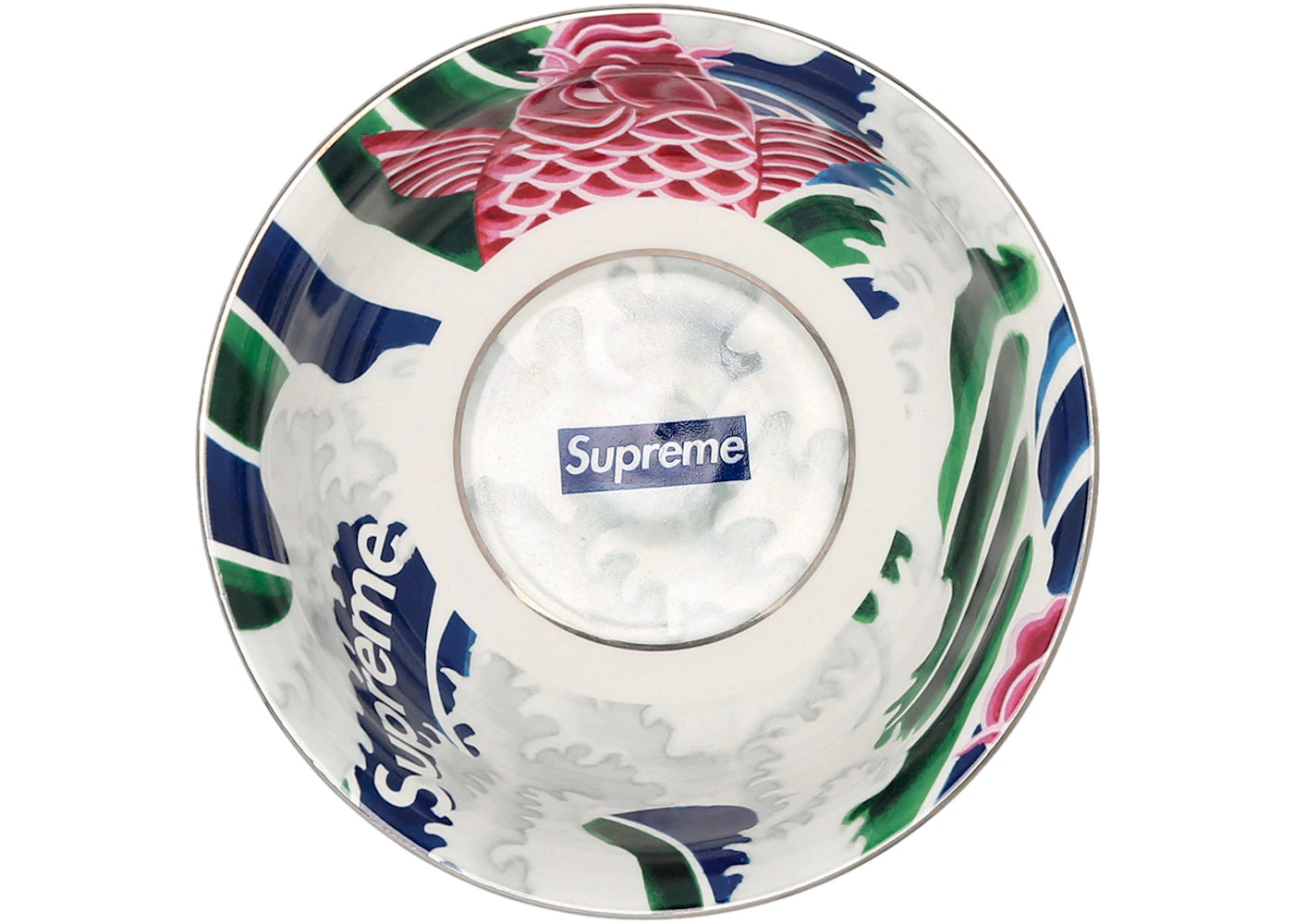 Supreme Waves Ceramic Bowl Multicolor