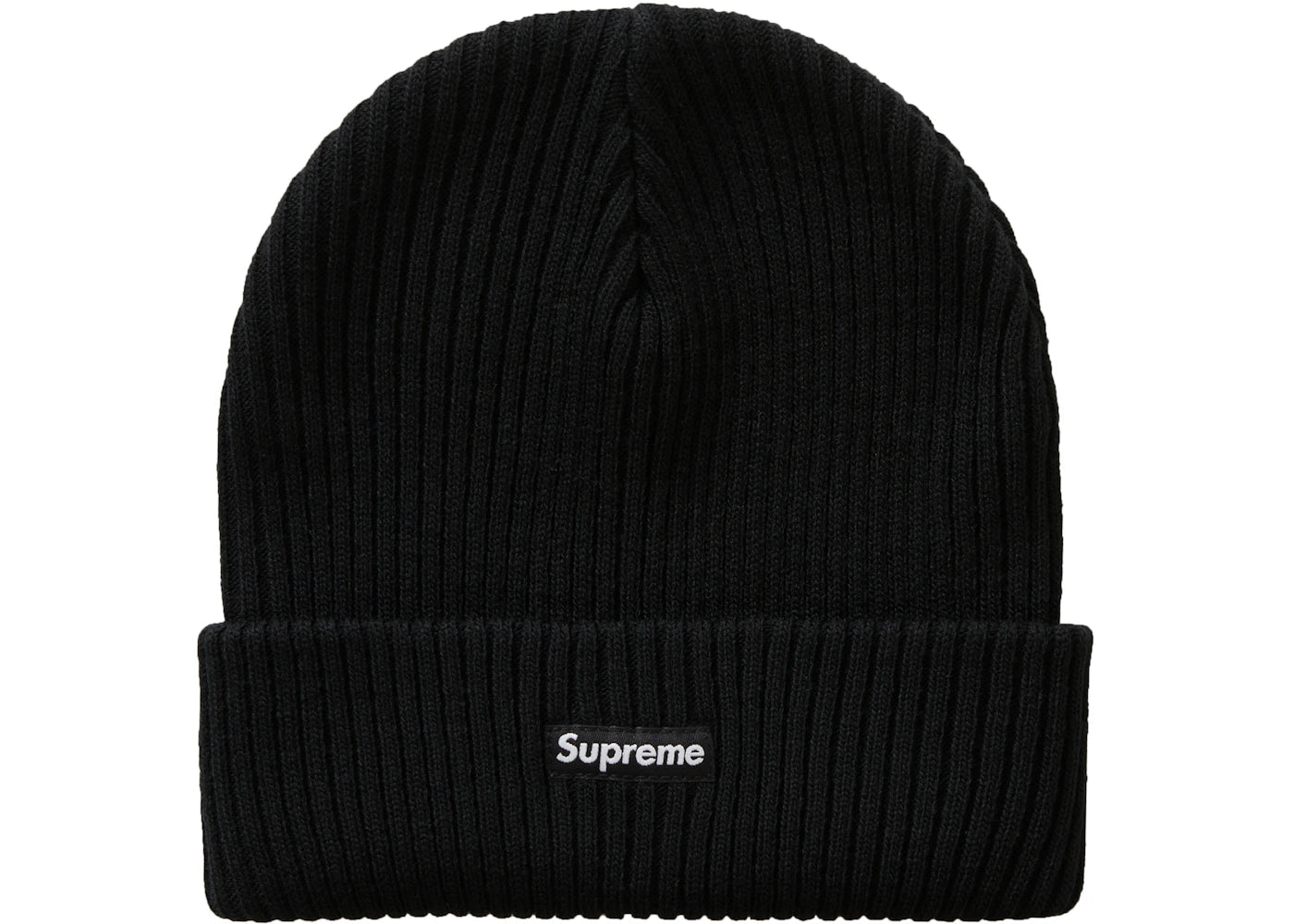 Supreme Wide Rib Beanie Black