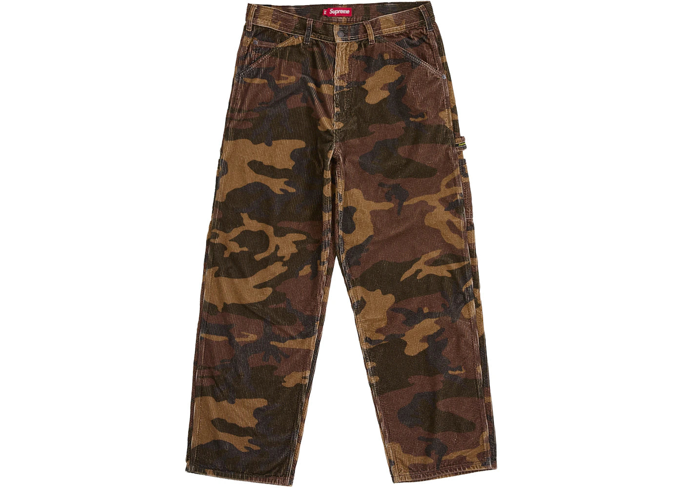 Supreme Wide Wale Corduroy Painter Pant Woodland Camo