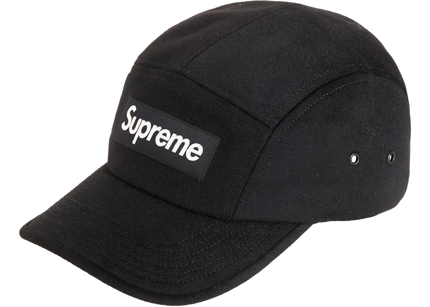 Supreme Wool Camp Cap (FW20) Black
