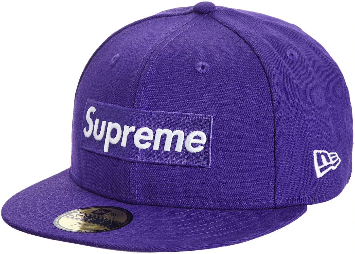 Supreme World Famous Box Logo New Era Purple
