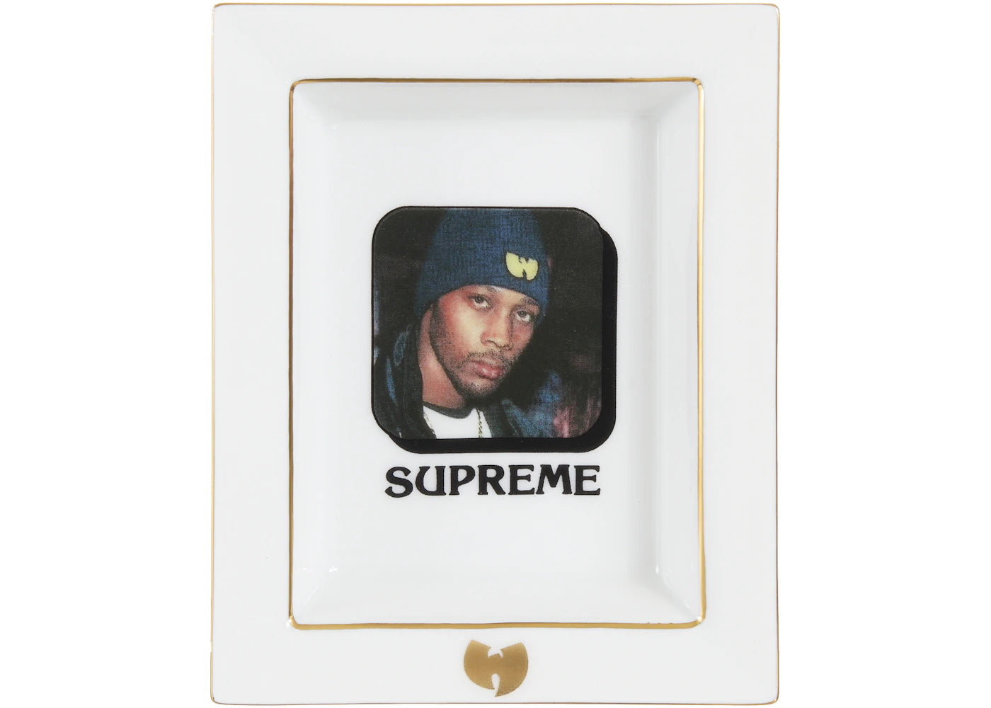 Supreme Wu-Tang Clan RZA Meissen Tray White