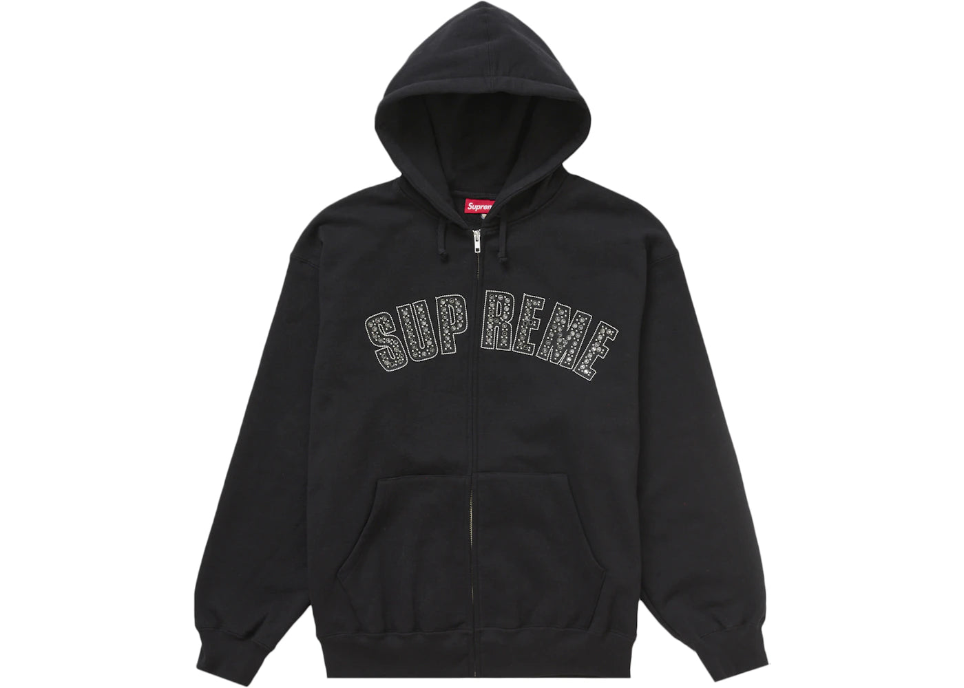 Supreme b.b. Simon Zip Up Hooded Sweatshirt Black