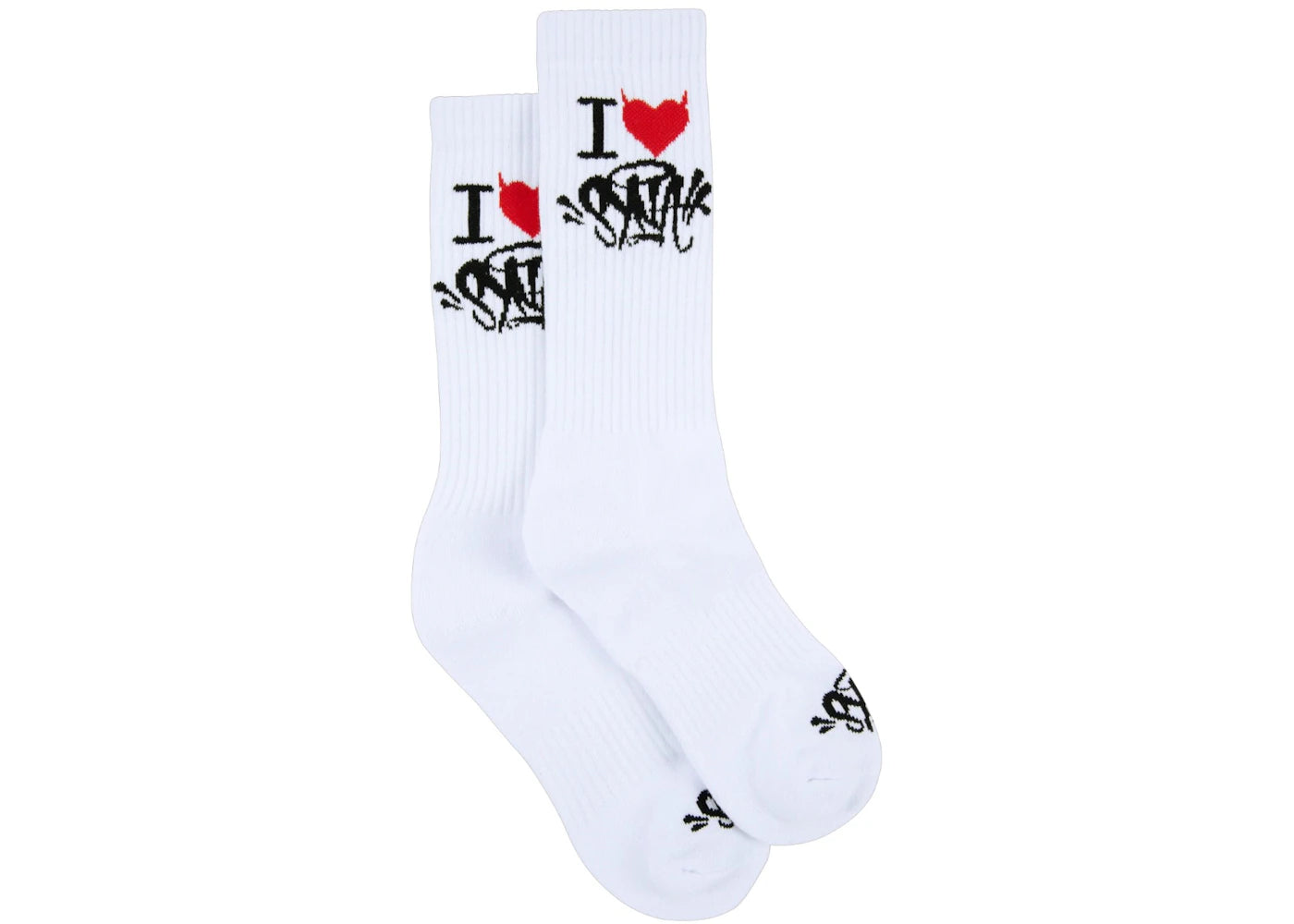 Syna World I Heart Syna Sock (2 Pair) White