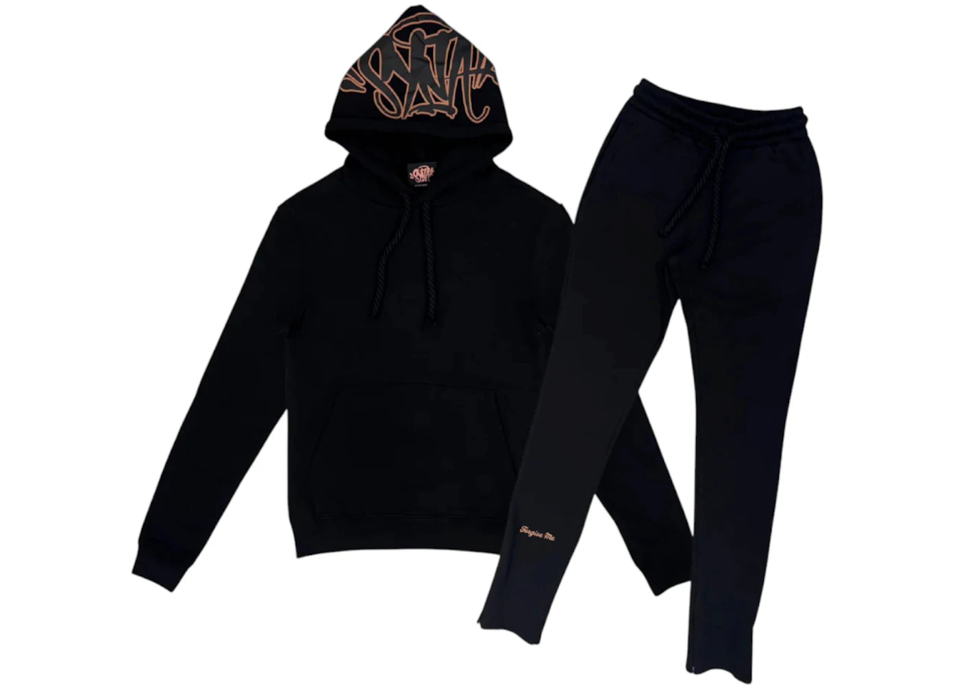 Syna World Logo Tracksuit Black/Rose Gold