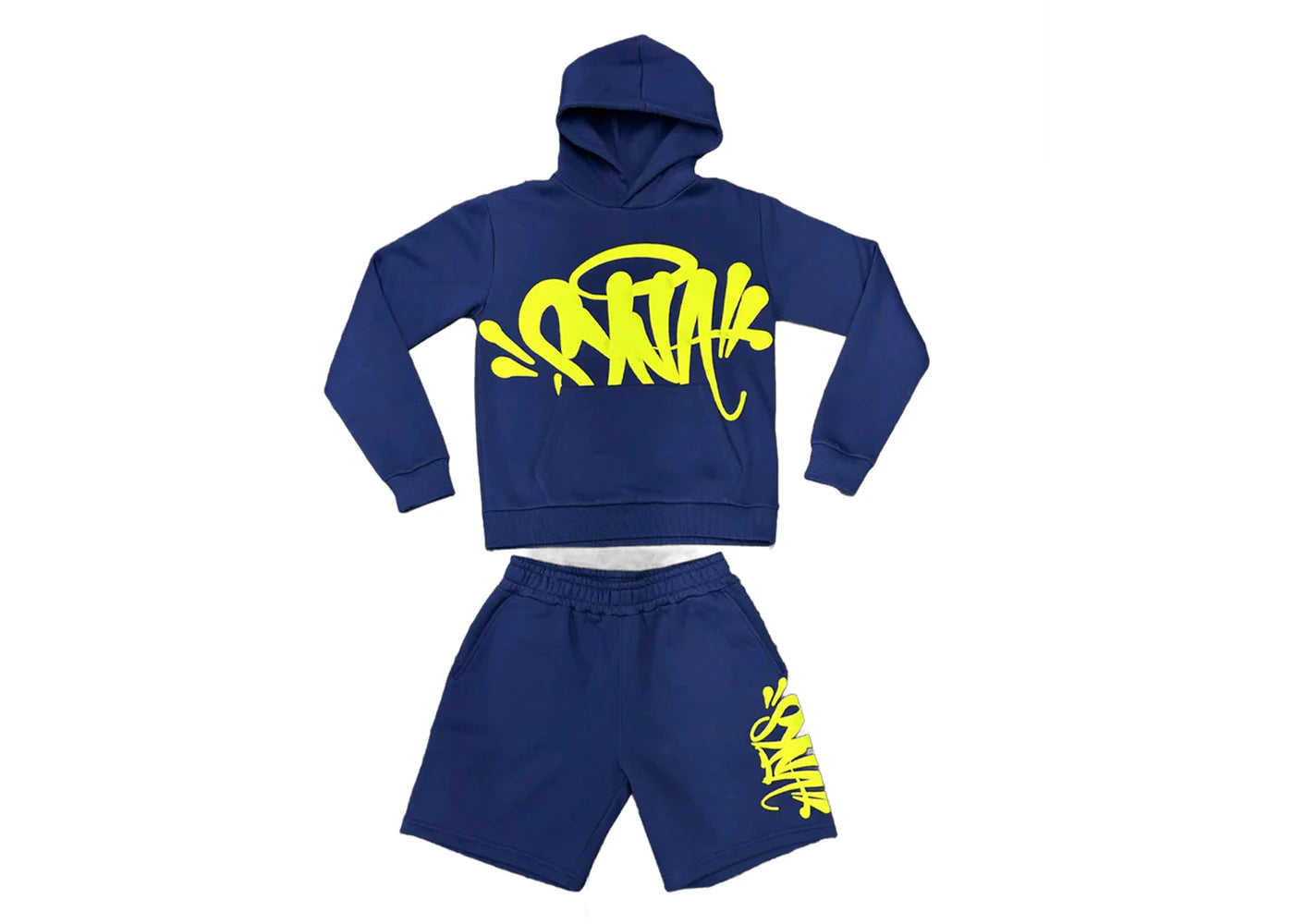 Syna World Team Syna Twinset Hoodie Short Set Blue/Green