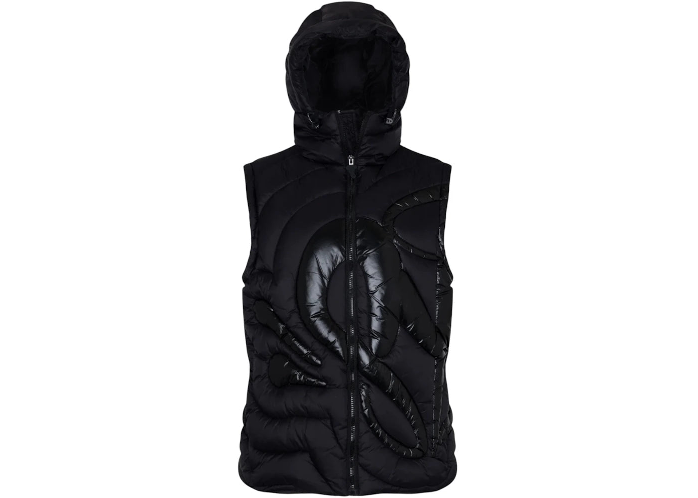 Syna World XL Logo Gilet Black/Black
