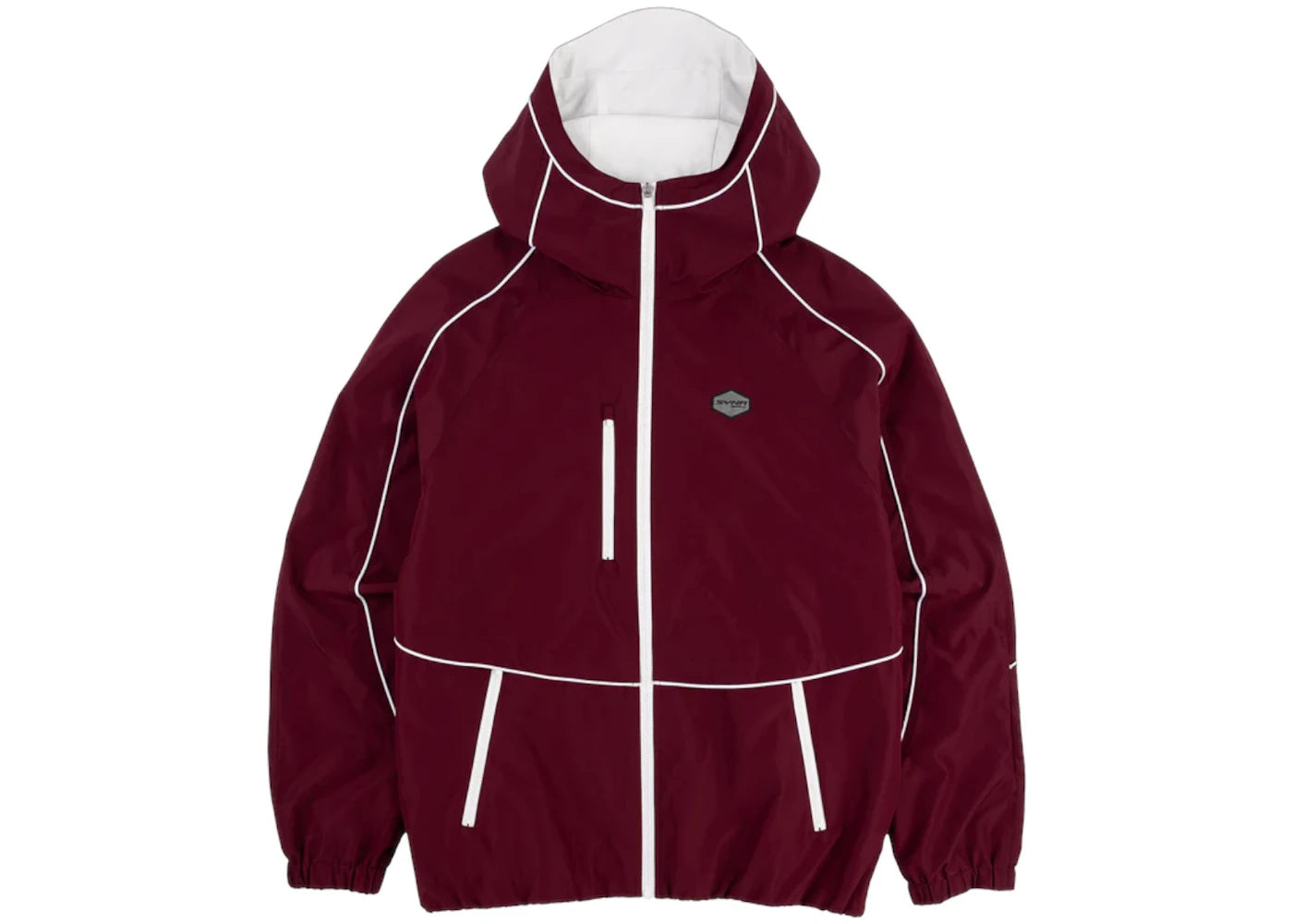 Syna World x ComplexCon Special Edition Micro Ripstop Windbreaker Jacket Burgundy