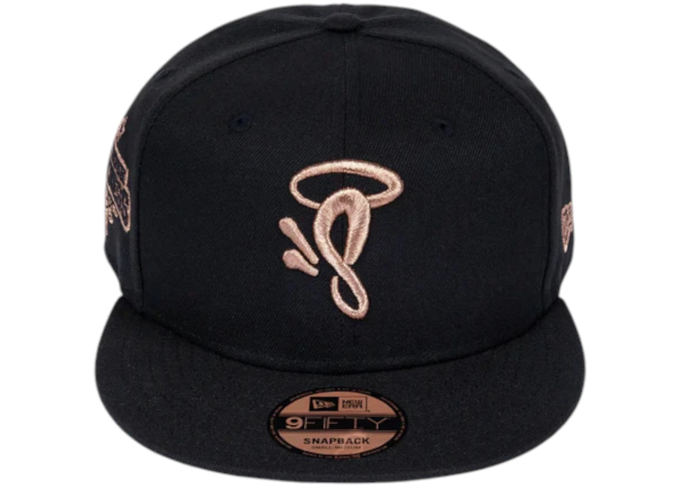 Syna World x New Era 9Fifty Snapback Cap Black/Rose Gold