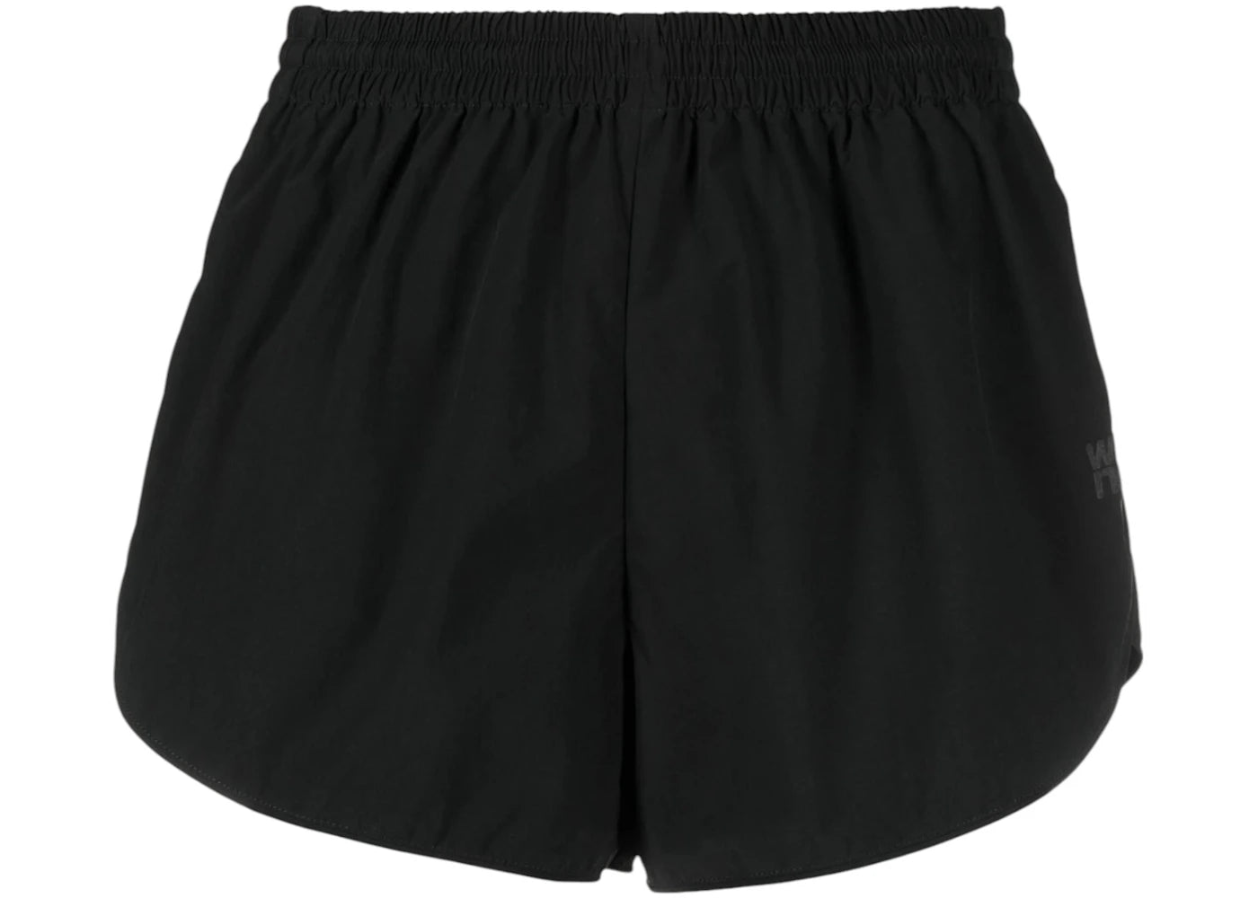 T by Alexander Wang Marathon With Wang Puff Logo Shorts Black