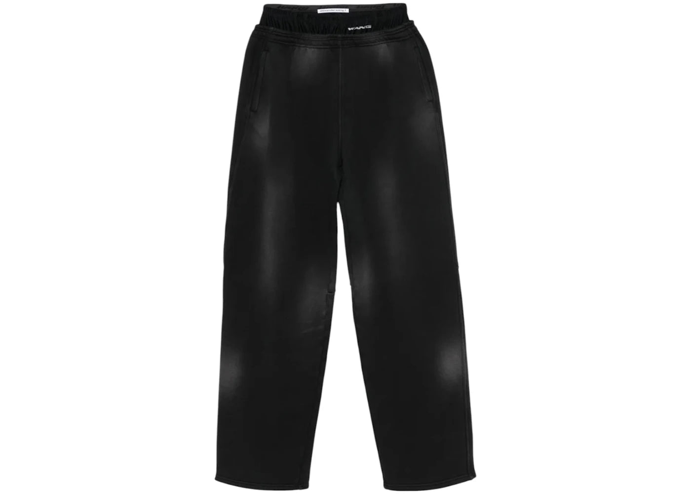 T by Alexander Wang Prestyled Bike Short Sweatpants Washed Black