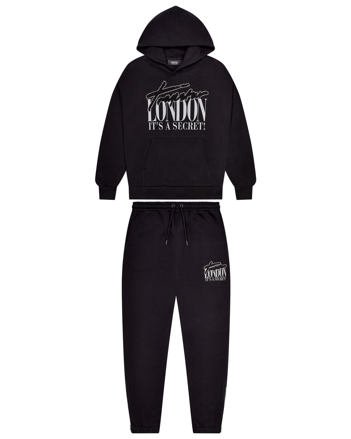Trapstar Tracksuit - Black Crystal