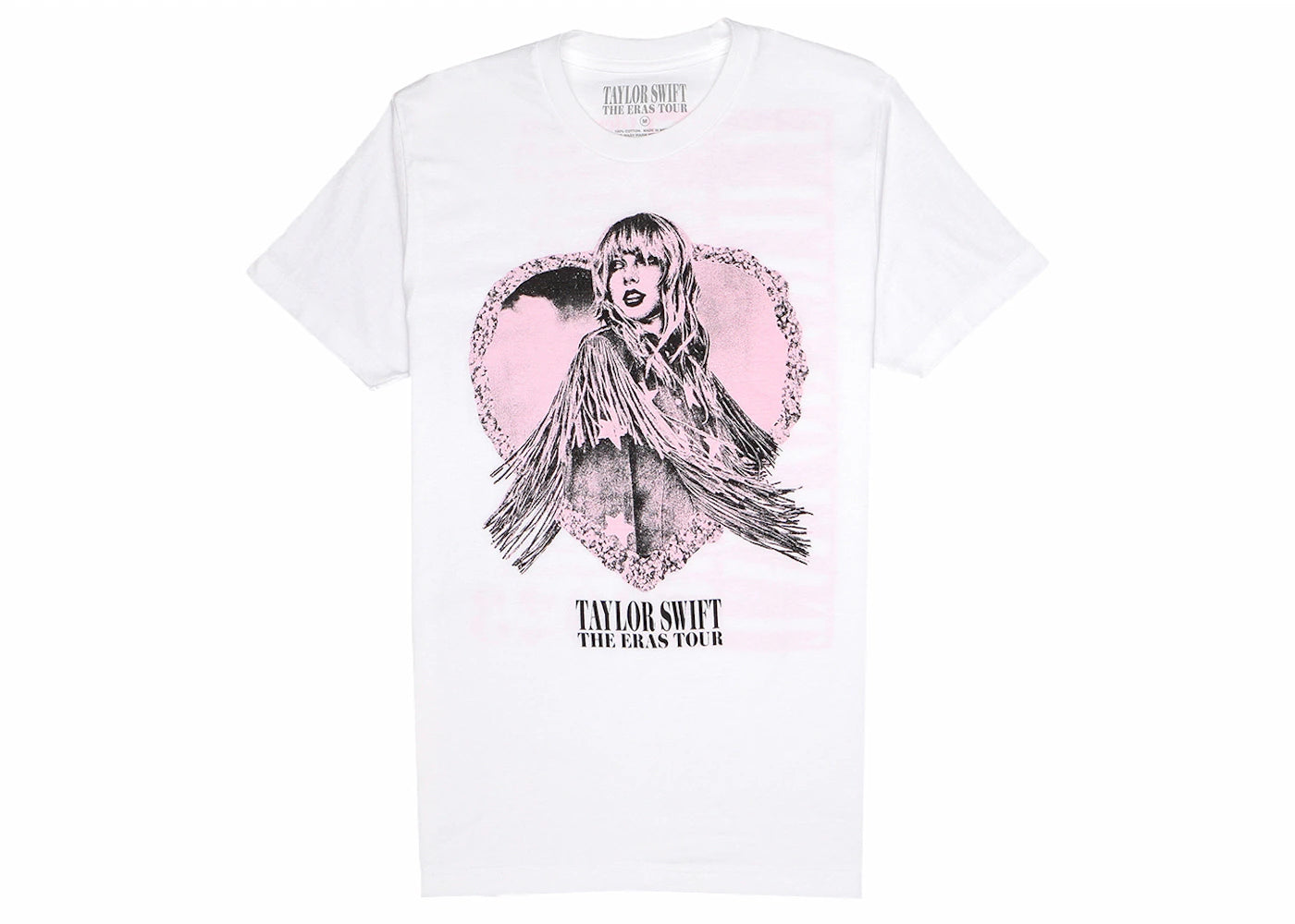 Taylor Swift The Eras Tour Lover Album T-Shirt White
