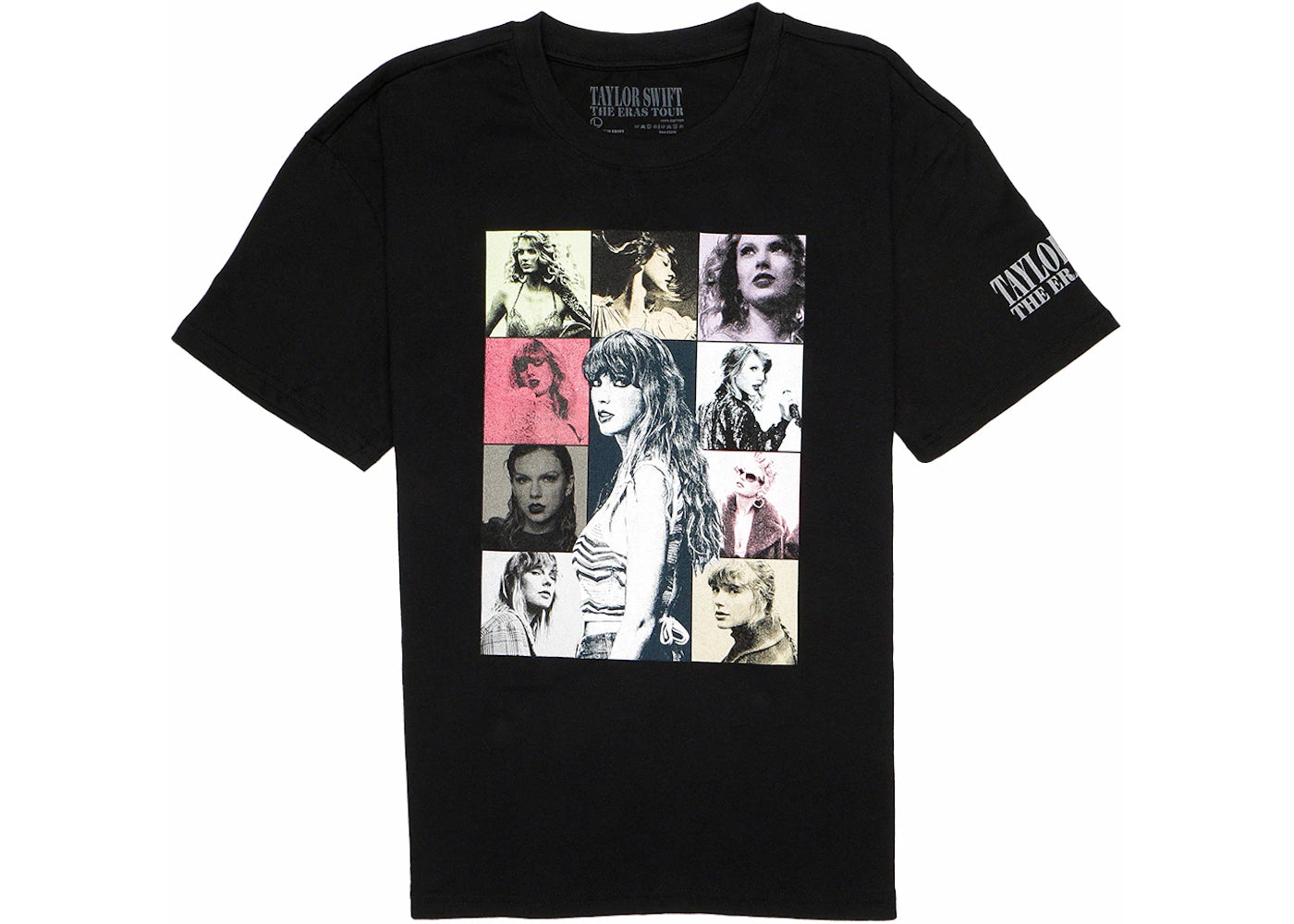 Taylor Swift The Eras Tour T-Shirt Black