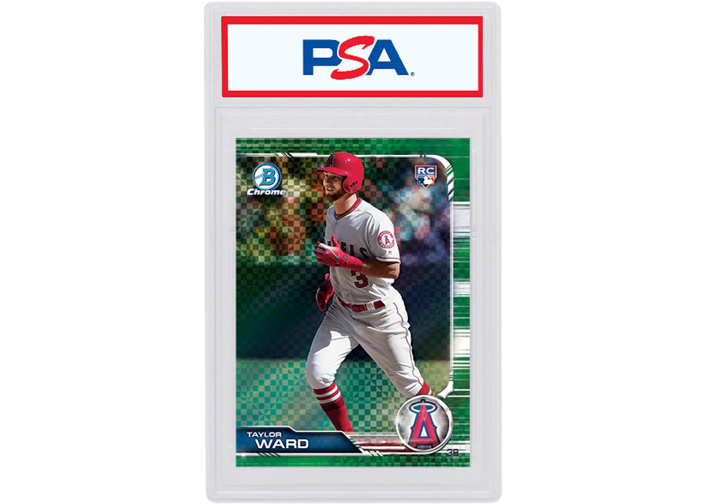 Taylor Ward 2019 Bowman Chrome X Rookie Green X-Fractor /31 #34 (PSA or BGS Graded)