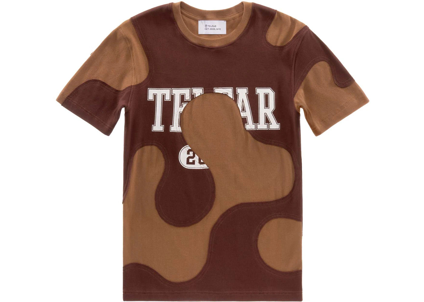 Telfar Camo T-shirt Chocolate