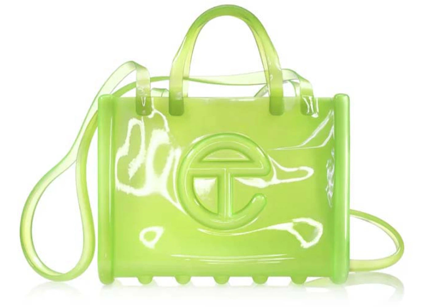 Telfar x Melissa Medium Jelly Shopper Green