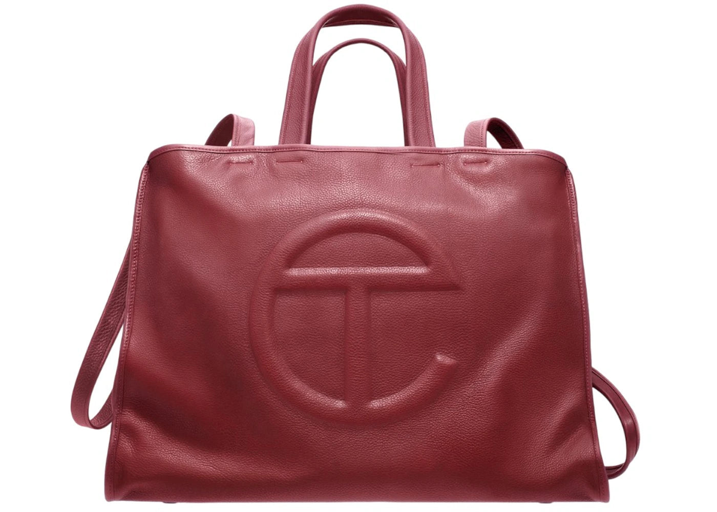 Telfar x Wilsons Large Carry Bag Oxblood