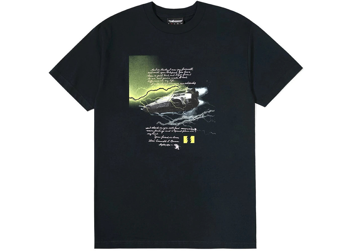 The Hundreds Back to the Hundreds Delorean Arrival T-Shirt Navy