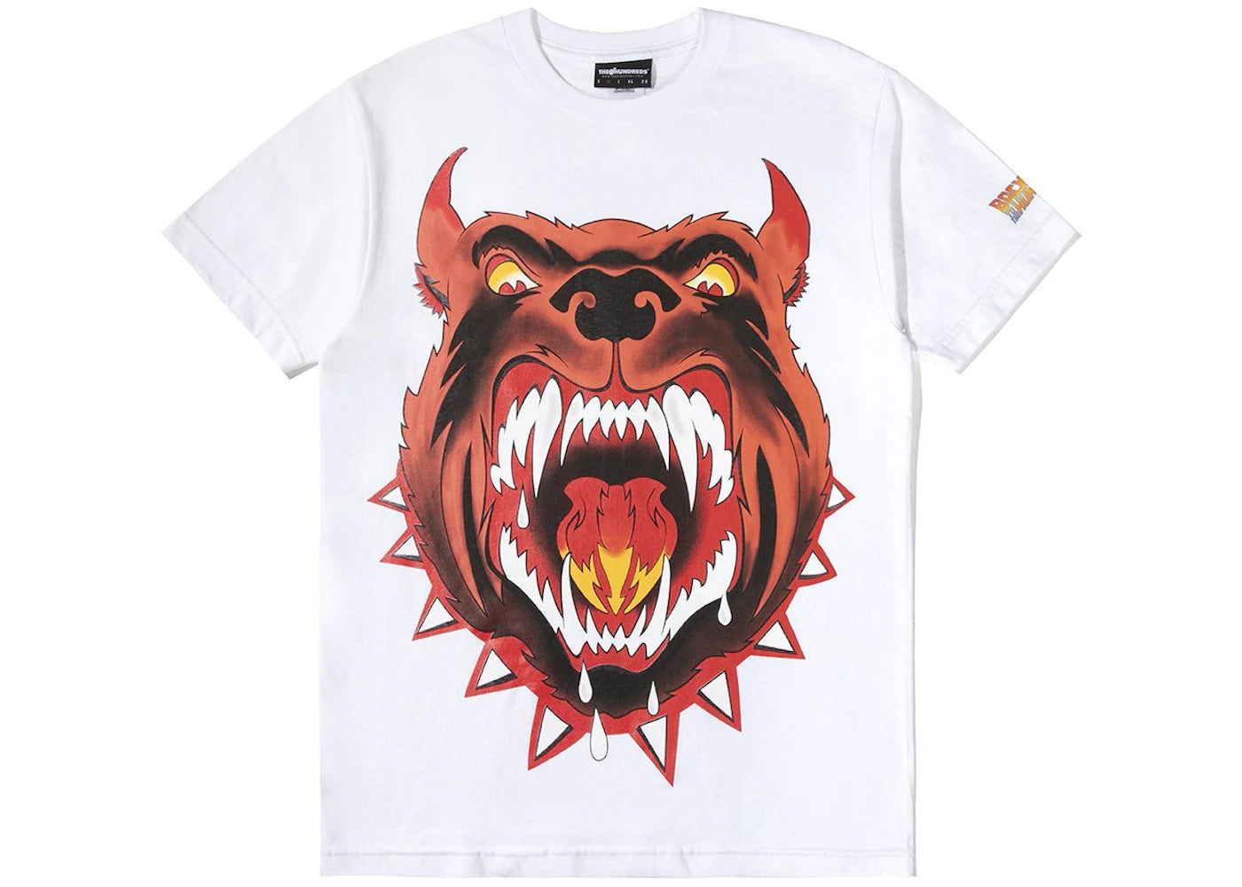 The Hundreds Back to the Hundreds Pitbull T-Shirt White