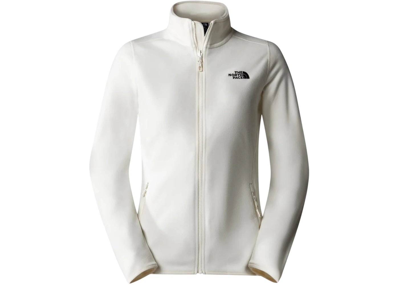 The North Face 100 Glacier FZ Jacket White Dune/NPF