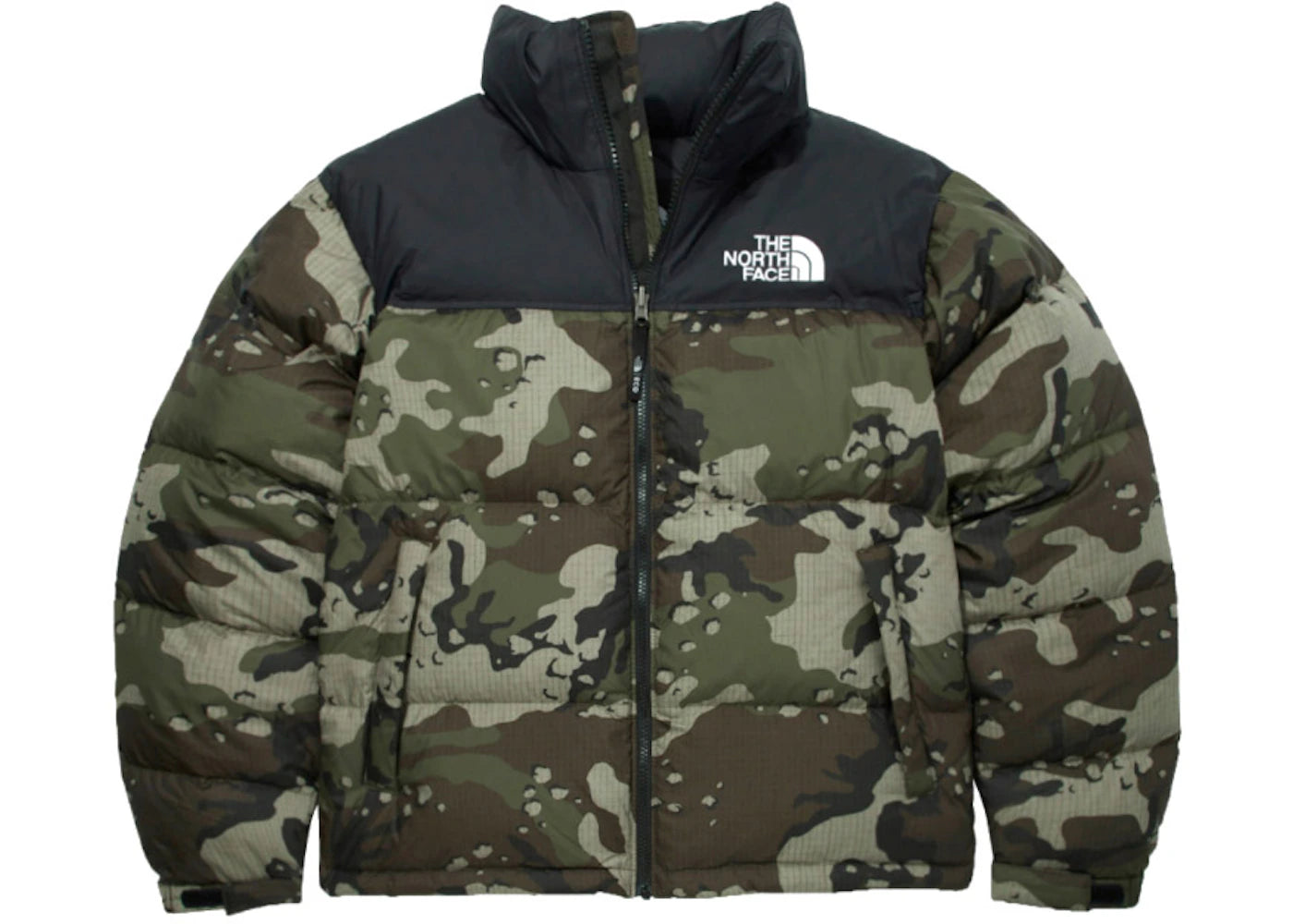 The North Face 1996 Retro Nuptse Packable Jacket Woodland Camo