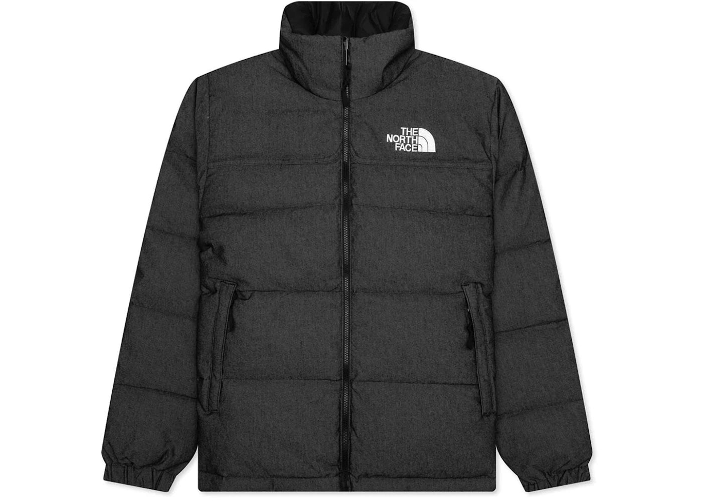 The North Face 92 Reversible Nuptse Jacket Black