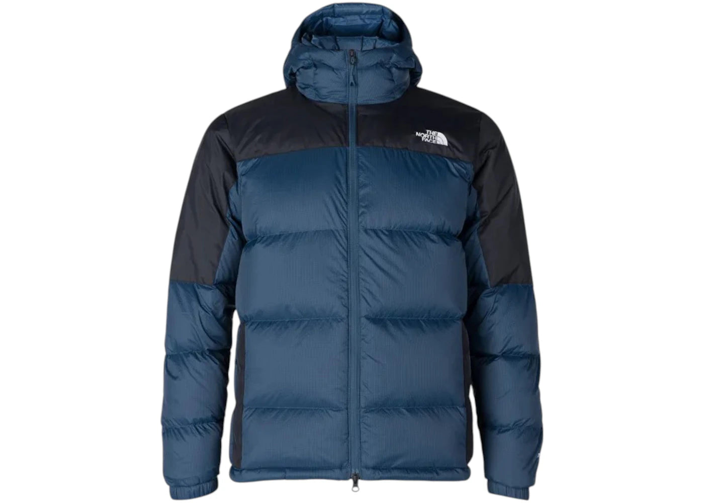 The North Face Diablo Down Hoodie Jacket Shady Blue/Black