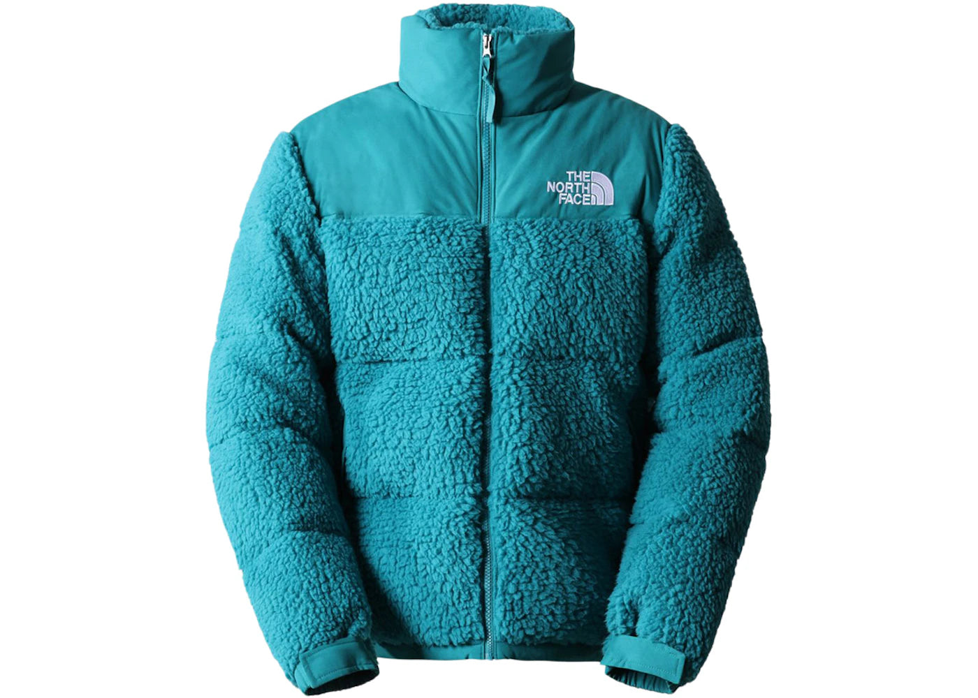 The North Face High Pile 600 Fill Recycled Waterfowl Down Nupste Jacket Harbor Blue
